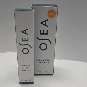 OSEA Undaria Algae Body Wash 1.5 fl. oz. & Undaria Algae Body Oil 0.6 fl oz New
